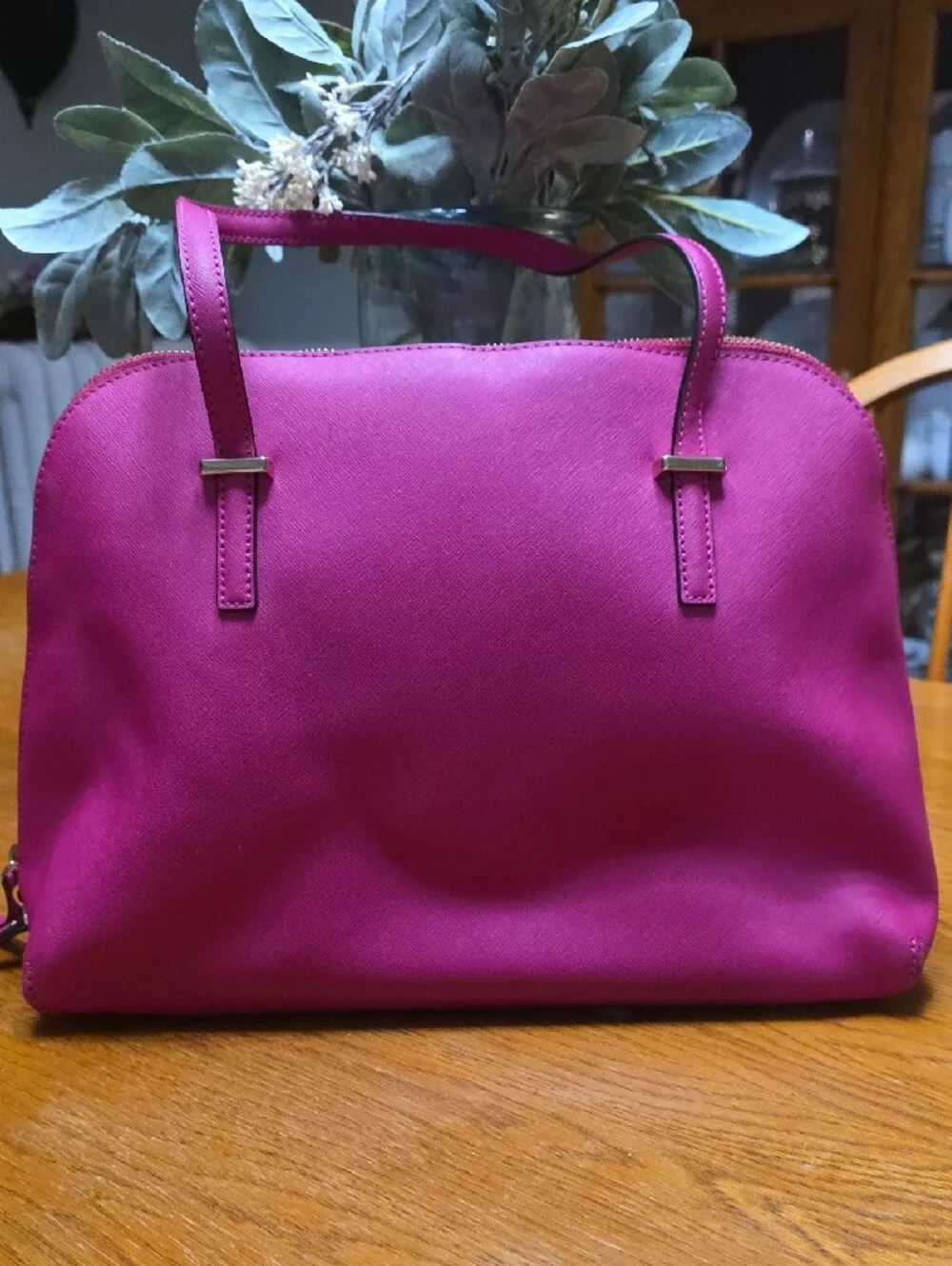 kate spade Fuchsia Saffiano Shoulder Bag
